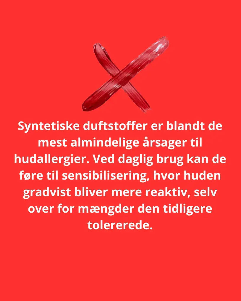 THE INMANIs 8 kompromisløse fravalg for at beskytte hudbarrieren. Hudpleje 100 % fri for syntetisk parfume, alkohol, silikone og stærke sulfater (SLS).