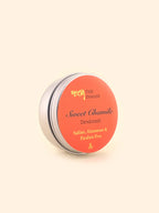 THE INMANI Sweet Chamile Creme Deodorant. En mild og naturlig deodorant uden aluminium, formuleret med beroligende kamille og lugtneutraliserende mineraler.